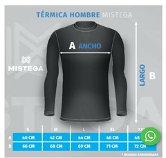 REMERA TÉRMICA MANGA LARGA DAMA/HOMBRE en internet