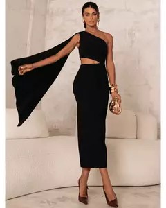 2307 VESTIDO PRETO ALFAIATARIA - comprar online