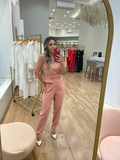 CONJUNTO MILENE ROSA ANTIGO na internet