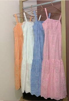 VESTIDO POLIANA LAISE ROSA - comprar online