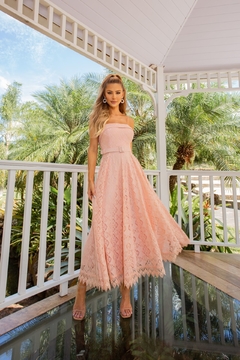 1892 Vestido Rose Midi de Renda Darling - BONECA DE PANO 