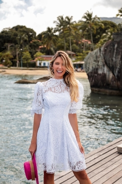 3484 VESTIDO LOUISE M - BONECA DE PANO 