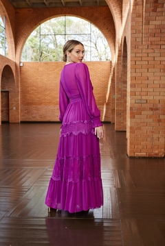 3749 VESTIDO BETINA LONGO P na internet