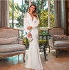 3383 VESTIDO LONGO CREPE PRETO - comprar online