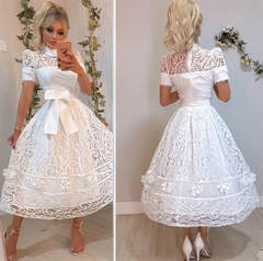 3505 VESTIDO MIDI LARA M - comprar online