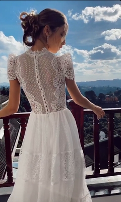 3594 VESTIDO MARISA GG - BONECA DE PANO 