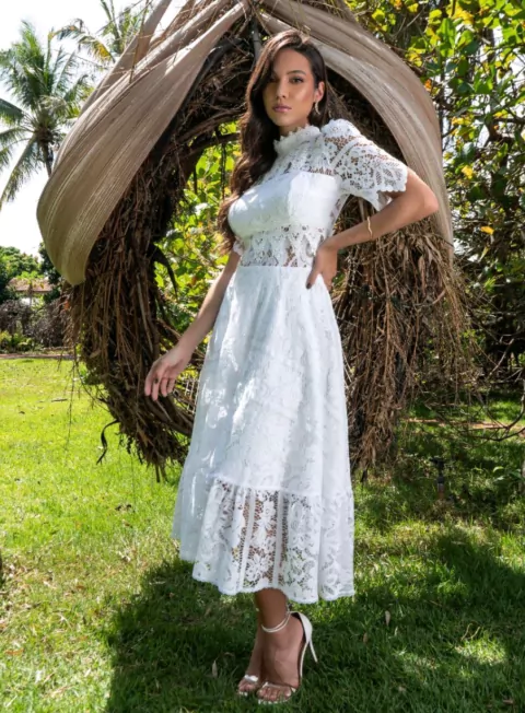 3693 VESTIDO ANTONIA M MIDI - comprar online