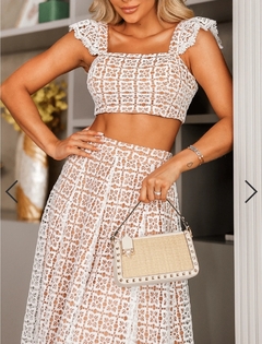 2108 CONJUNTO RENDA E GUIPIR LAINE - comprar online