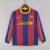 Camisa Barcelona Retrô 10/11 Manga Longa