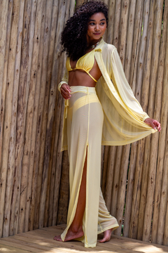 Conjunto Sollar Amarelo Pastel - Litz