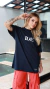 Camiseta Feminina Oversized Ide na internet