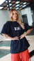 Camiseta Feminina Oversized Ide - comprar online