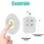 Lâmpada Led com Controle - comprar online