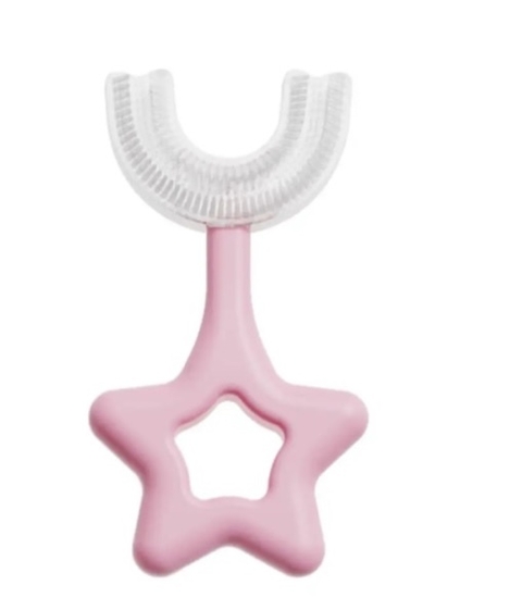 Escova de dente infantil de silicone