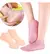 Meia de silicone para hidratação dos pés