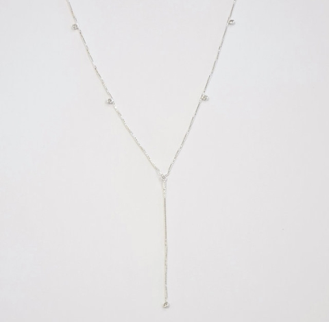 Colar Gravatinha Pontos de Luz