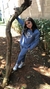 Conjunto Moletom Saza Belived - Cor Azul Jeans - Tam. 2 ao 10