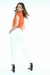 Calça Moletom Feminina Cintura Alta