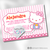 Invitación Hello Kitty 05 - comprar en línea