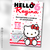 Invitación Hello Kitty 07 - comprar en línea