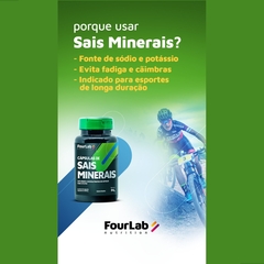 Capsulas Sais Minerais FourLab - 30 capsulas - Aro 21 Bike Shop | Sua evolução está aqui