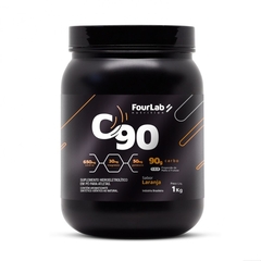 C90 FourLab Pote 1kg - Sabor Laranja
