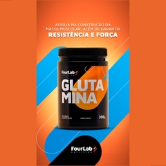 Glutamina FourLab 300 gramas - Aro 21 Bike Shop | Sua evolução está aqui