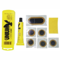 Kit Para Conserto De Câmera De Ar Para Bike Estojo Remendo A Frio Una Unium