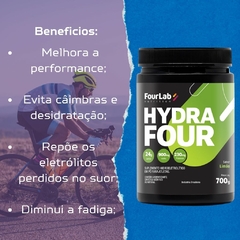 Suplemento Isotonico HydraFour Pote 700g - Sabor Limao - comprar online