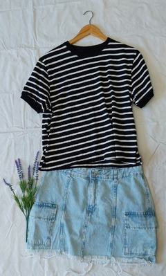 Pollera jean cargo 40/ 42
