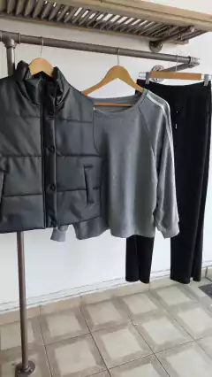Chaleco cuerina premium talle M L XL - comprar online