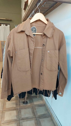 chaqueta gabardina tostada - comprar online