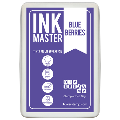 Almohadilla de Tinta Ink Master Blue Berries (morado)