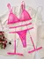 Conjunto Lingerie Luxo Com Cinta Liga Detalhes em Correte Dourada TAM M 38 ao 42 Sex Shop Vinhedo - comprar online