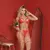 Conjunto Lingerie Luxo Body Com Cinta Liga Detalhes TAM M 38 ao 42 Sex Shop Vinhedo