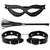 Kit Tiazinha Trio Algema Couro Chicote Macara BDSM SexyShop Vinhedo SP