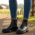 Bota Coturno Com Elástico Sola Tratorada Conforto E Estilo - Simon Vergan