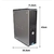 Pc Dell Optiplex 2GB HD 80GB Windows 7 na internet