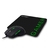 MOUSE GAMER PRETO/VERDE C/ MOUSE PAD MO273 USB MULTILASER