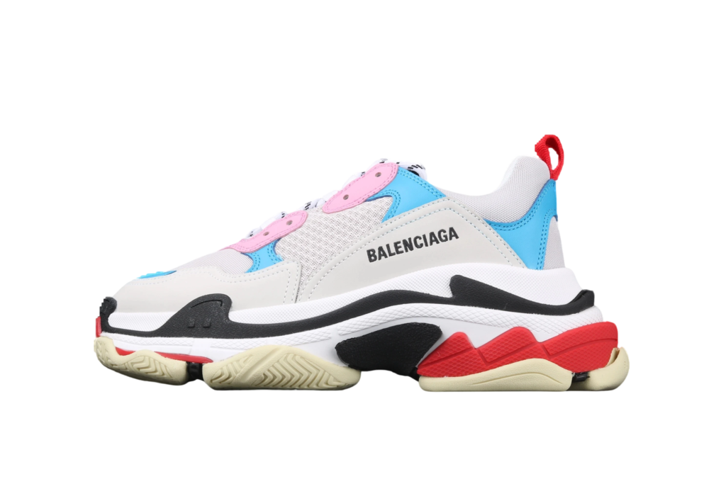 Balenciaga Triple S White Blue