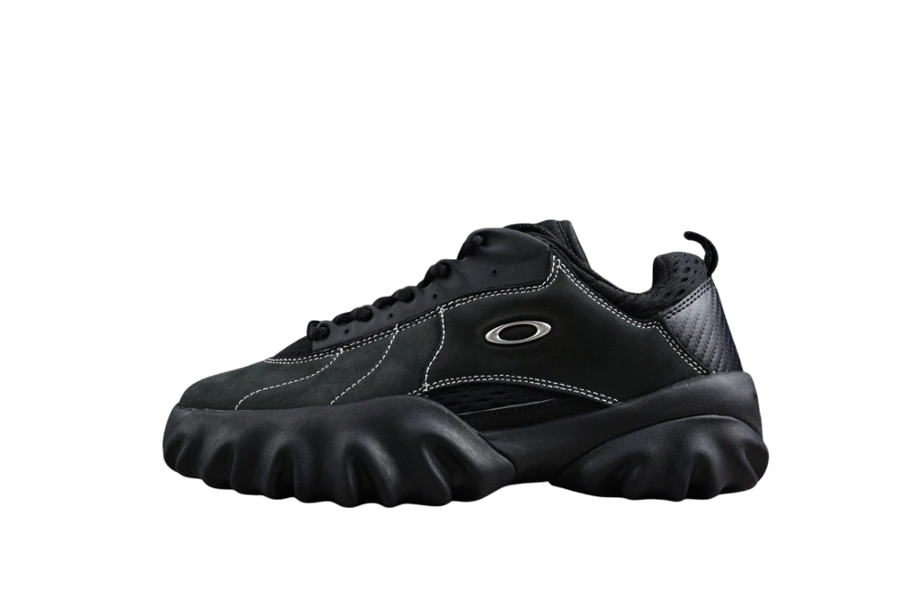 Oakley Factory Team Chop Saw Brain Dead Black Leather Nubuck