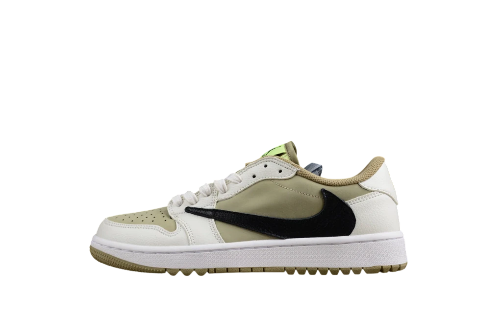 Jordan 1 Retro Low Golf Travis Scott Neutral Olive