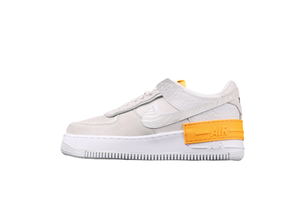 Nike Air Force 1 Low Shadow Vast Grey Laser Orange