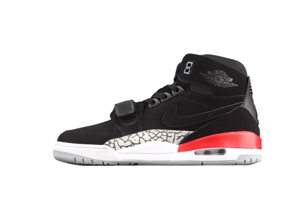 Jordan Legacy 312 Black Fire Red