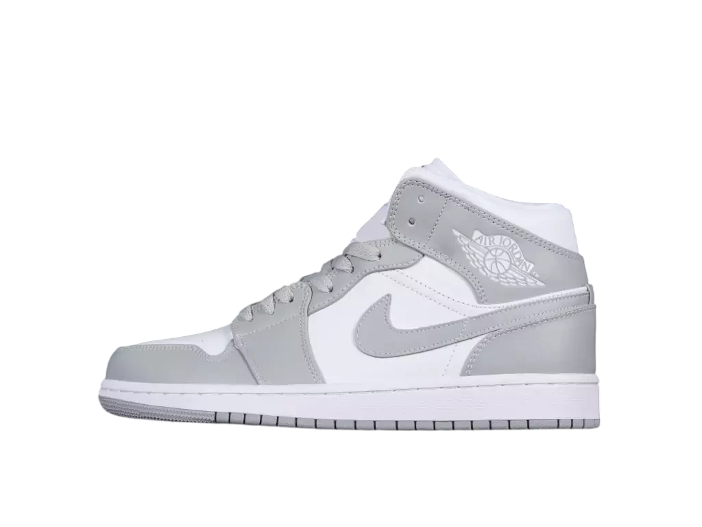 Air Jordan 1 Mid Grey Sail