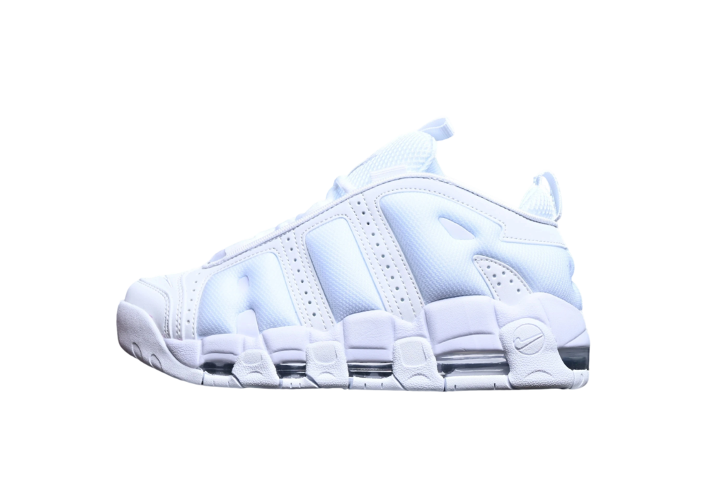 Nike Air More Uptempo Low Triple White