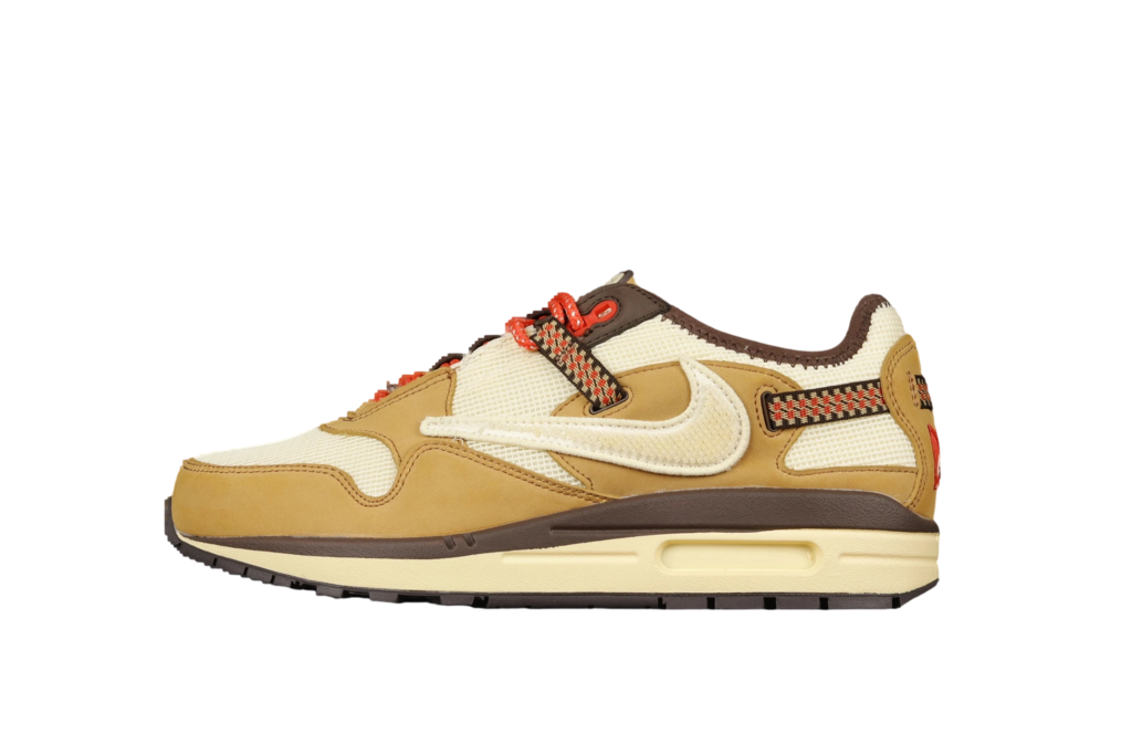Nike Air Max 1 Travis Scott Cactus Jack Wheat Lemon Drop