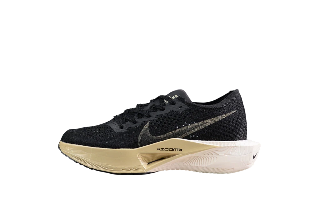 Nike ZoomX Vaporfly 3 Black Metallic Gold Grain