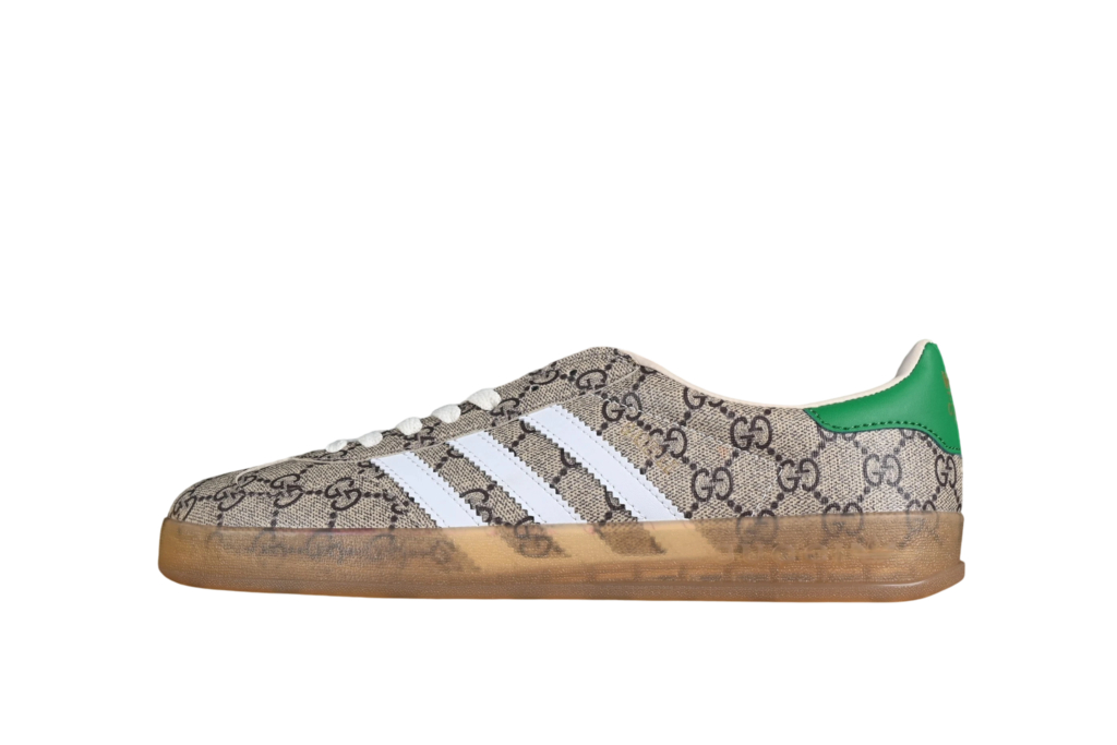 adidas x Gucci Gazelle Beige GG Monogram
