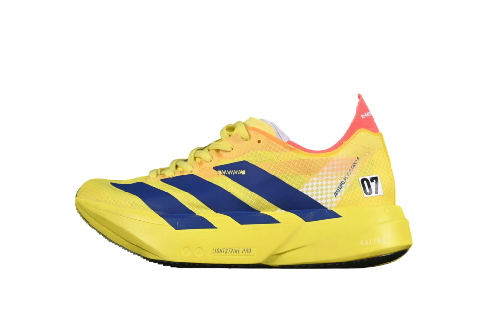 adidas Adizero Adios Pro 4 Yellow Navy